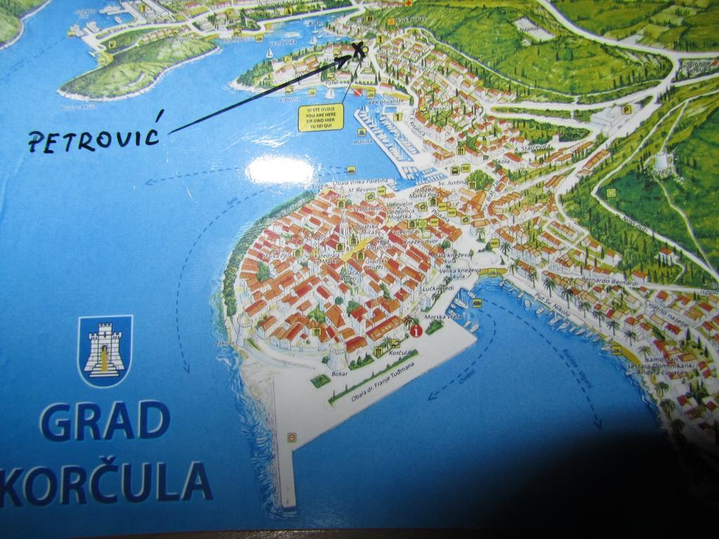 Apartment Petrovic Korčula Eksteriør billede
